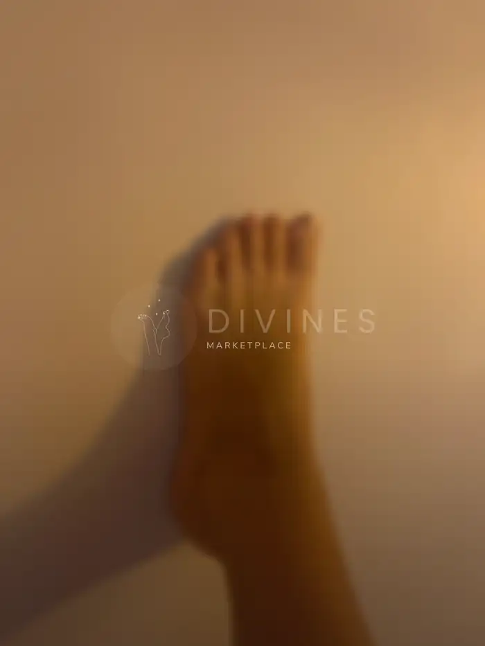 pied frais après un après-midi piscine