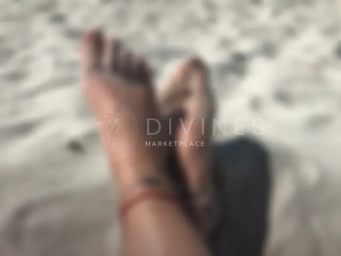 Pieds à la plage